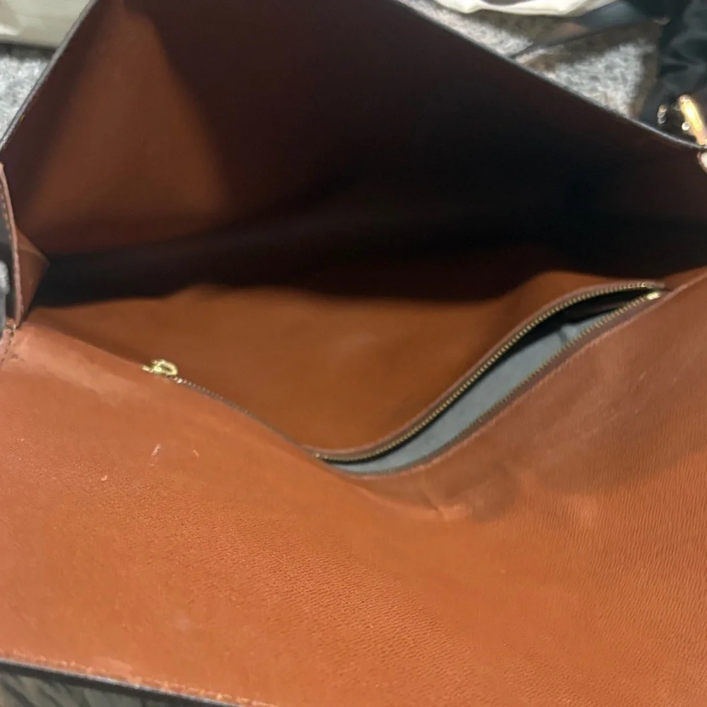 Louis Vuitton Brown Monogram Laptop Bag
